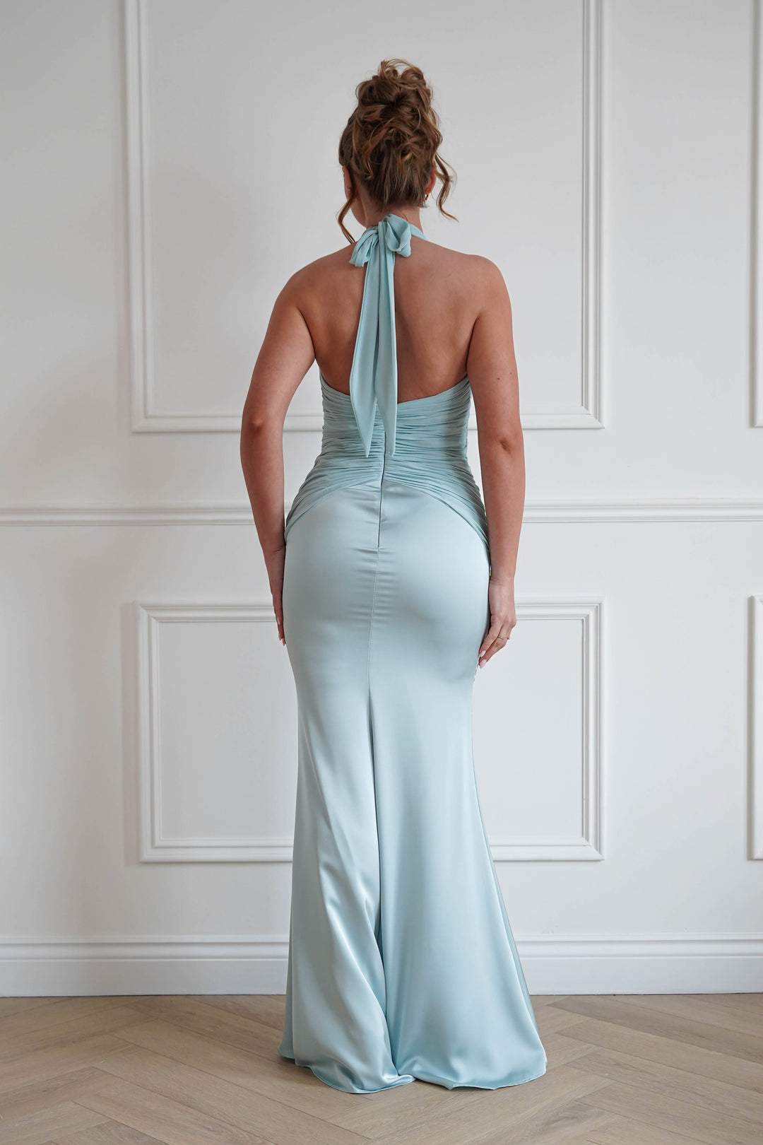 Austin Bodycon Halterneck Maxi Dress | Mint