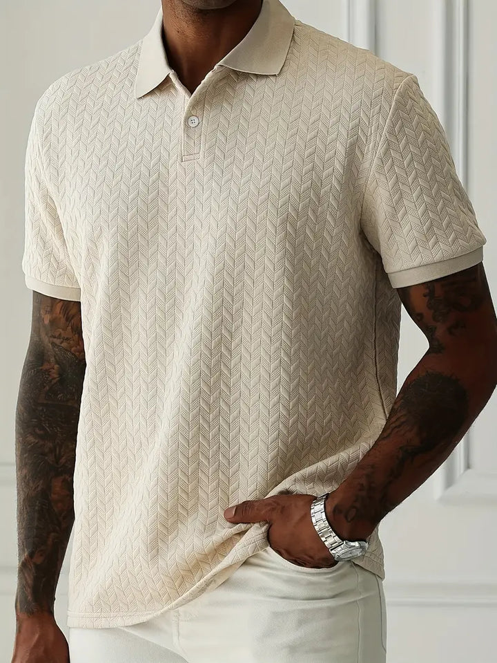 Ellison Textured Polo