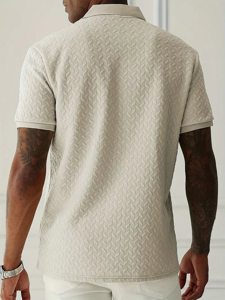Ellison Textured Polo