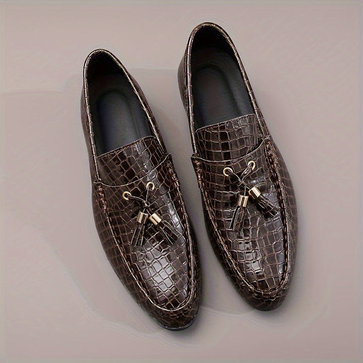 Croc Tassel Loafer