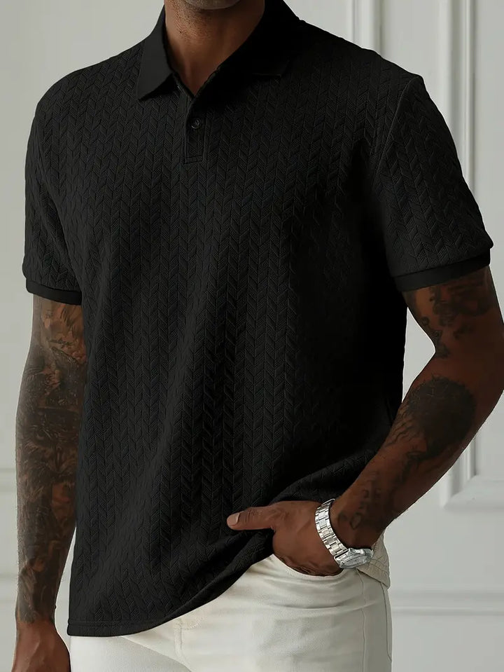 Ellison Textured Polo
