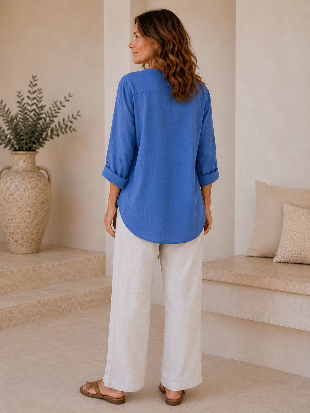 Camillie™ Linen Ease Blouse