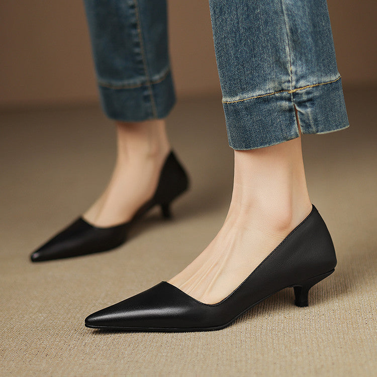 Vienna Genuine Leather Heels