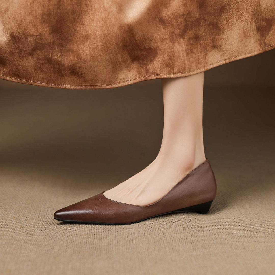 Seravine Genuine Leather Flats