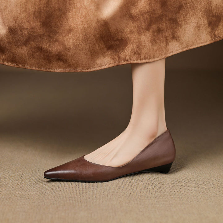 Seravine Genuine Leather Flats