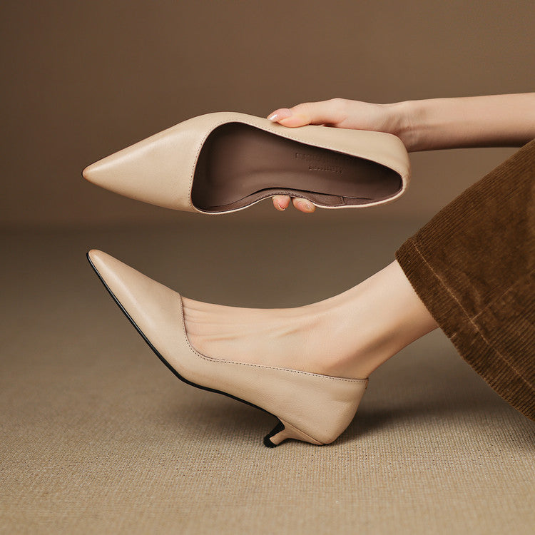 Vienna Genuine Leather Heels