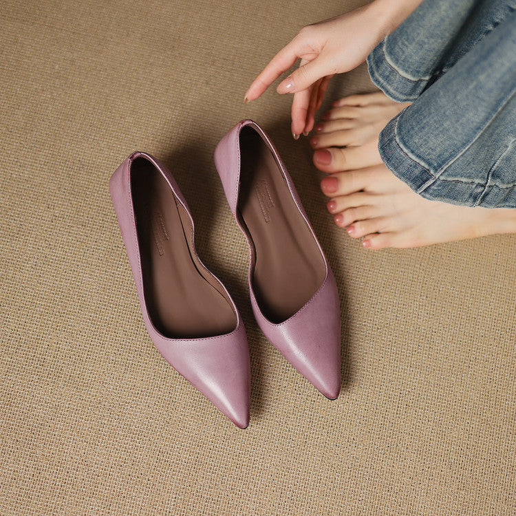 Vienna Genuine Leather Heels
