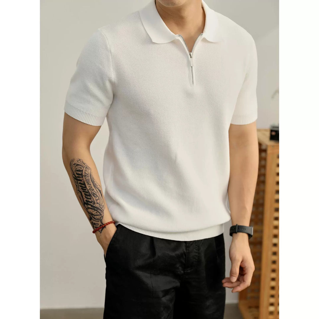 Marcel Half-Zip Polo