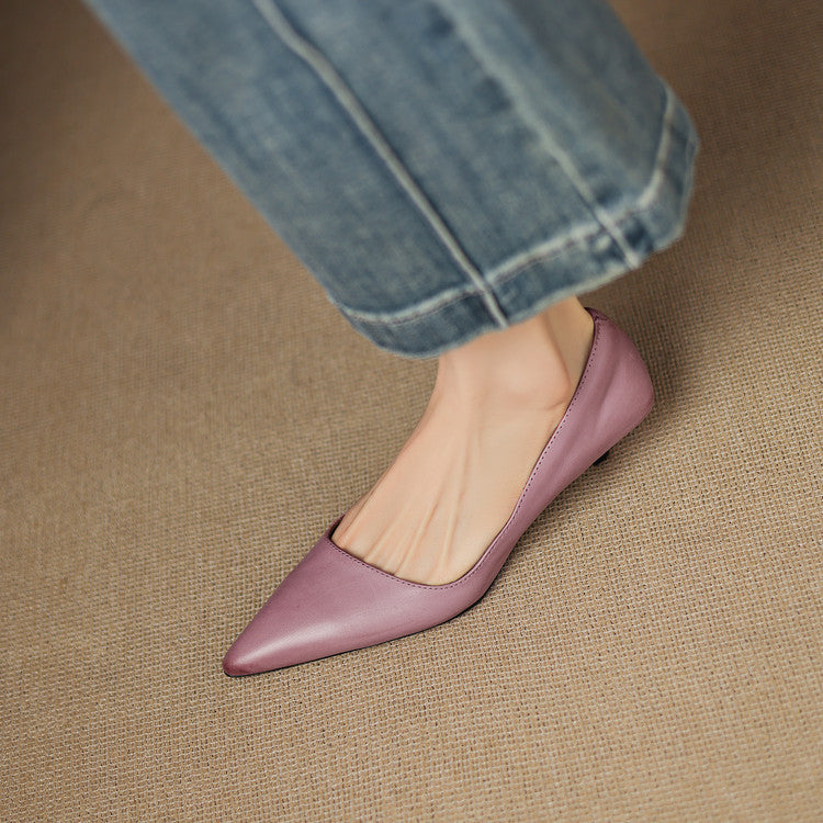 Vienna Genuine Leather Heels