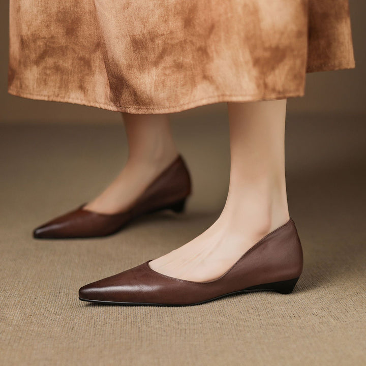 Seravine Genuine Leather Flats