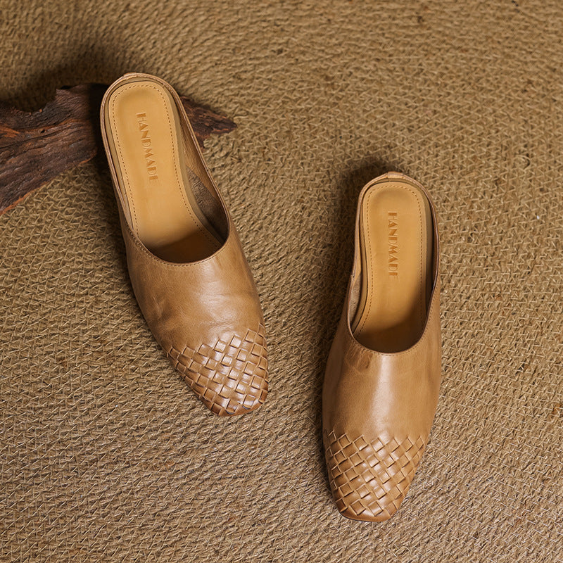 Maren Genuine Leather Mules