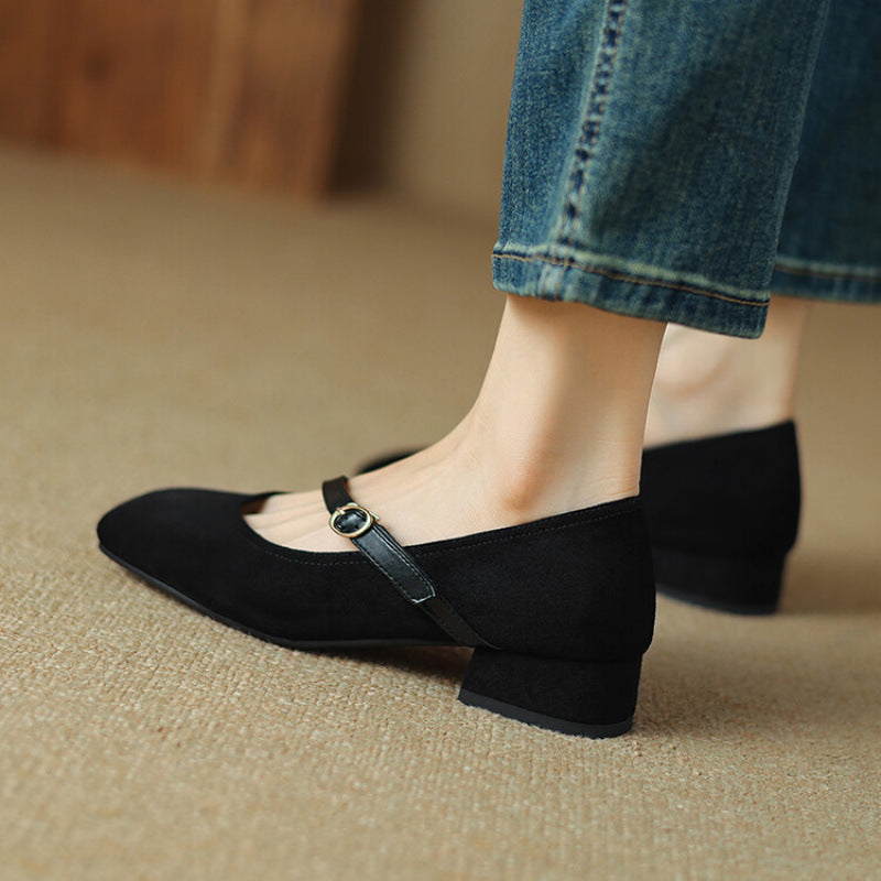 Vedas Suede Slippers