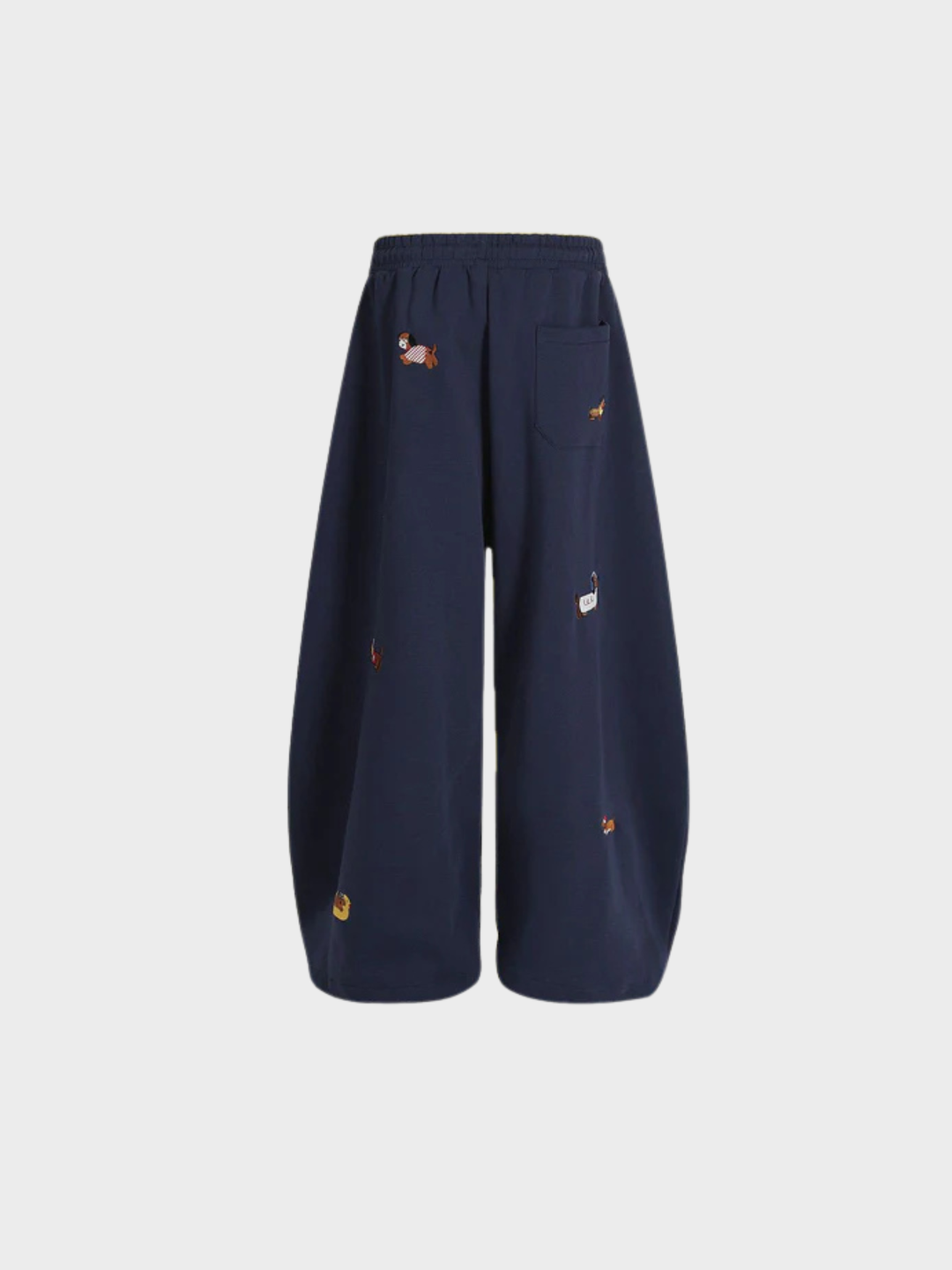 Milo Embroidered Barrel Sweatpants