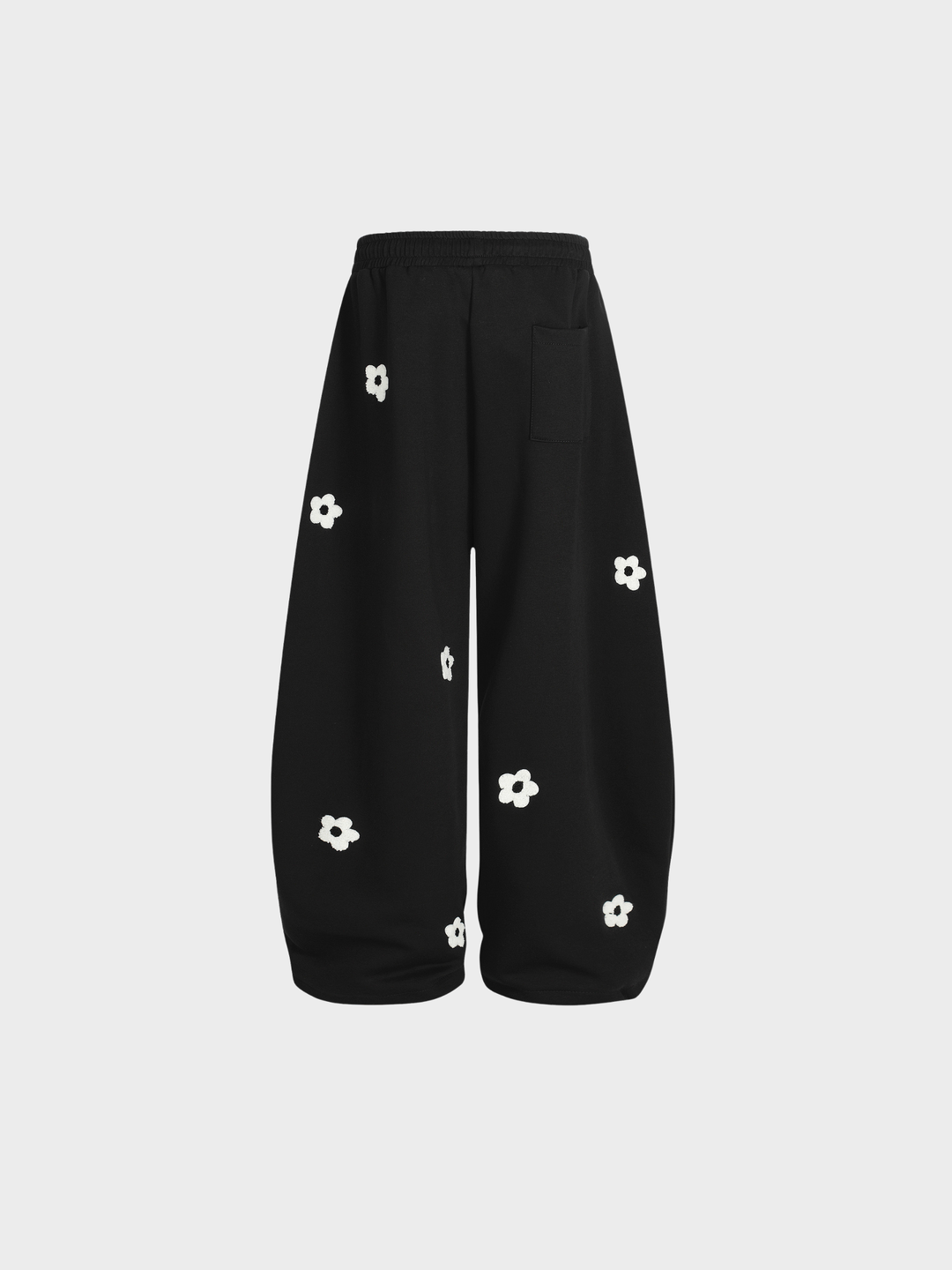 Koto Embroidered Bloom Barrel Sweatpants