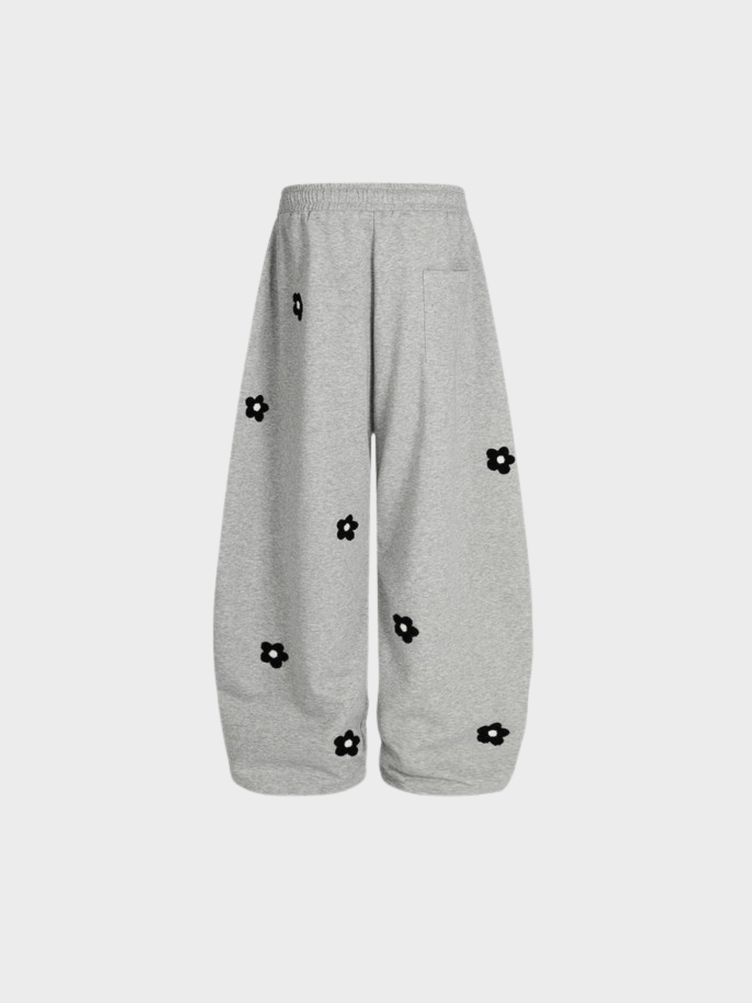 Koto Embroidered Bloom Barrel Sweatpants