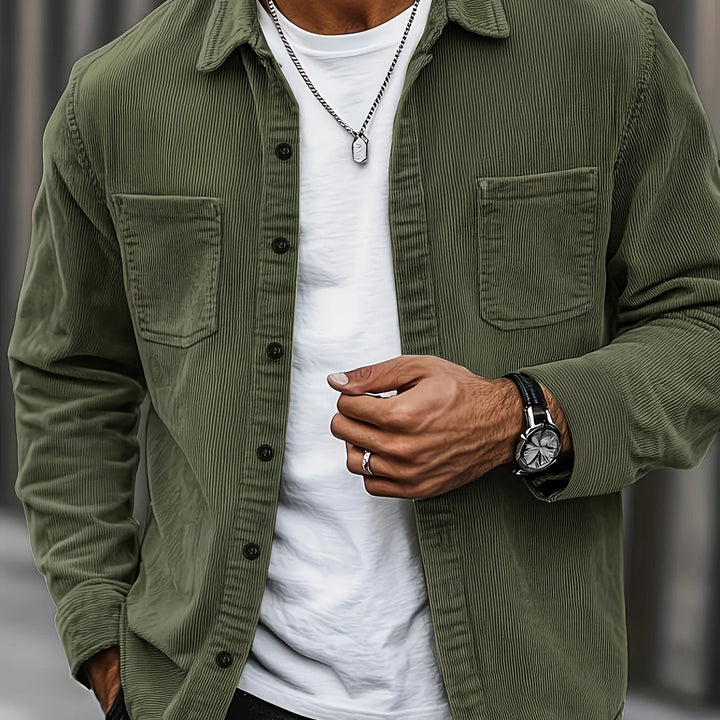 Ellison Cord Overshirt