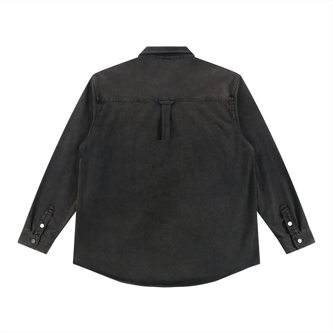 Ellison Slate Denim Overshirt