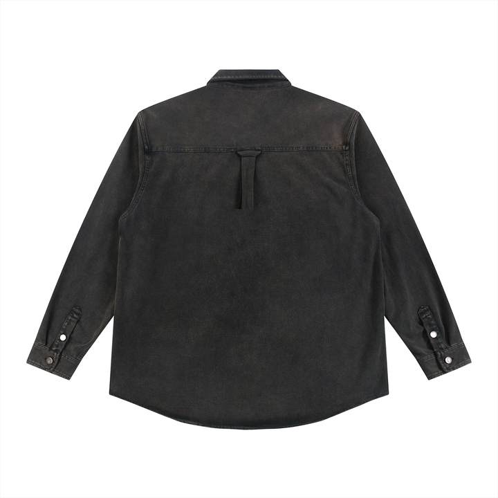 Ellison Slate Denim Overshirt