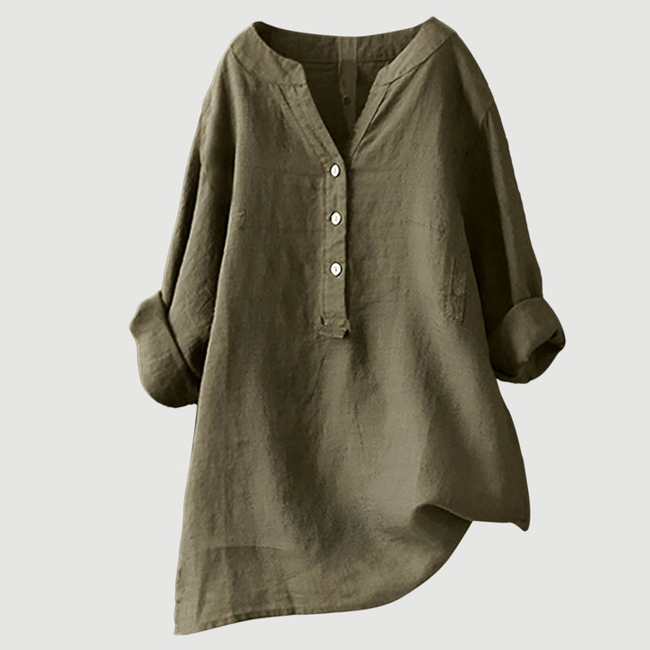 Camillie™ Linen Ease Blouse
