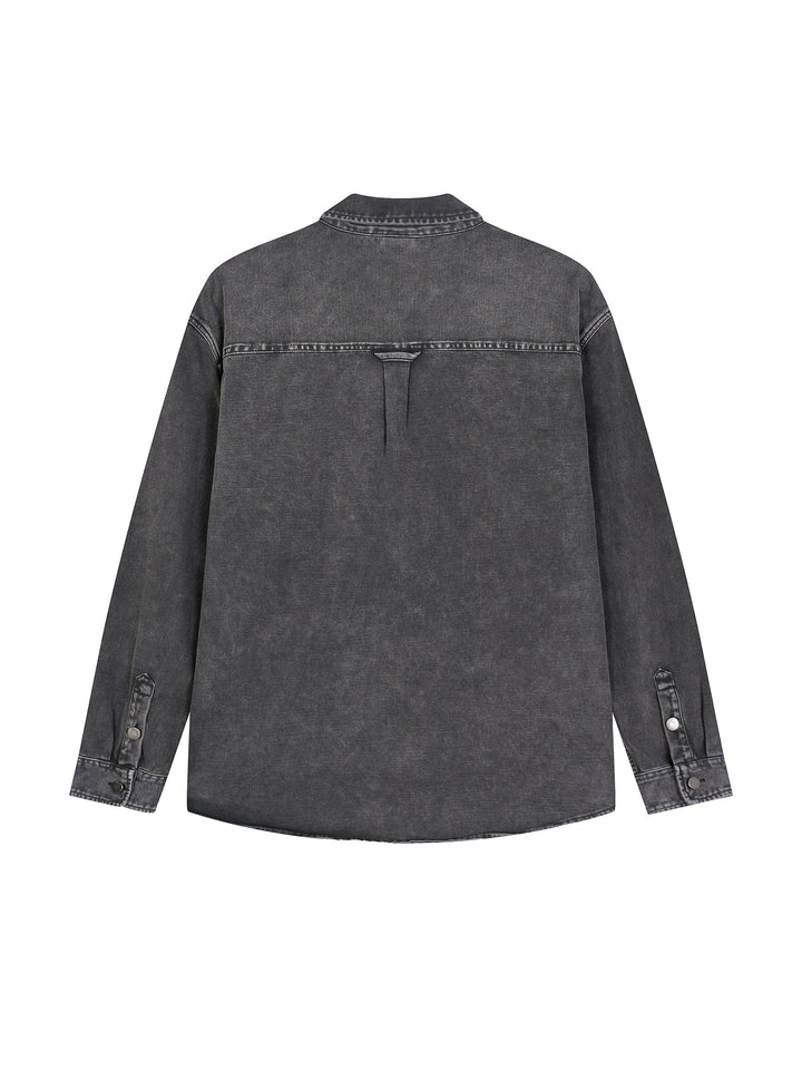 Ellison Slate Denim Overshirt