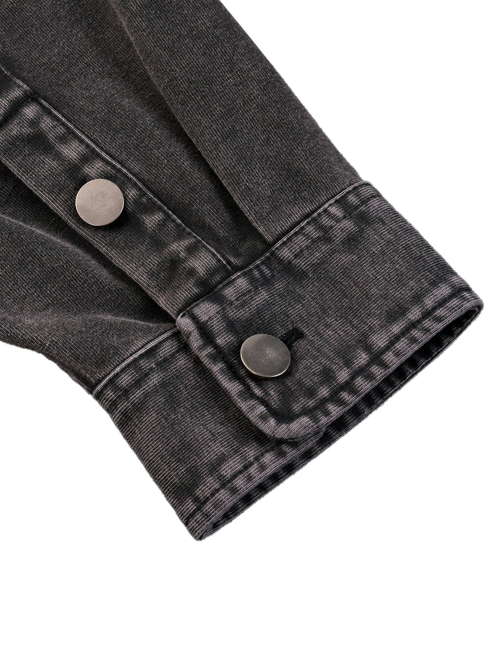 Ellison Slate Denim Overshirt