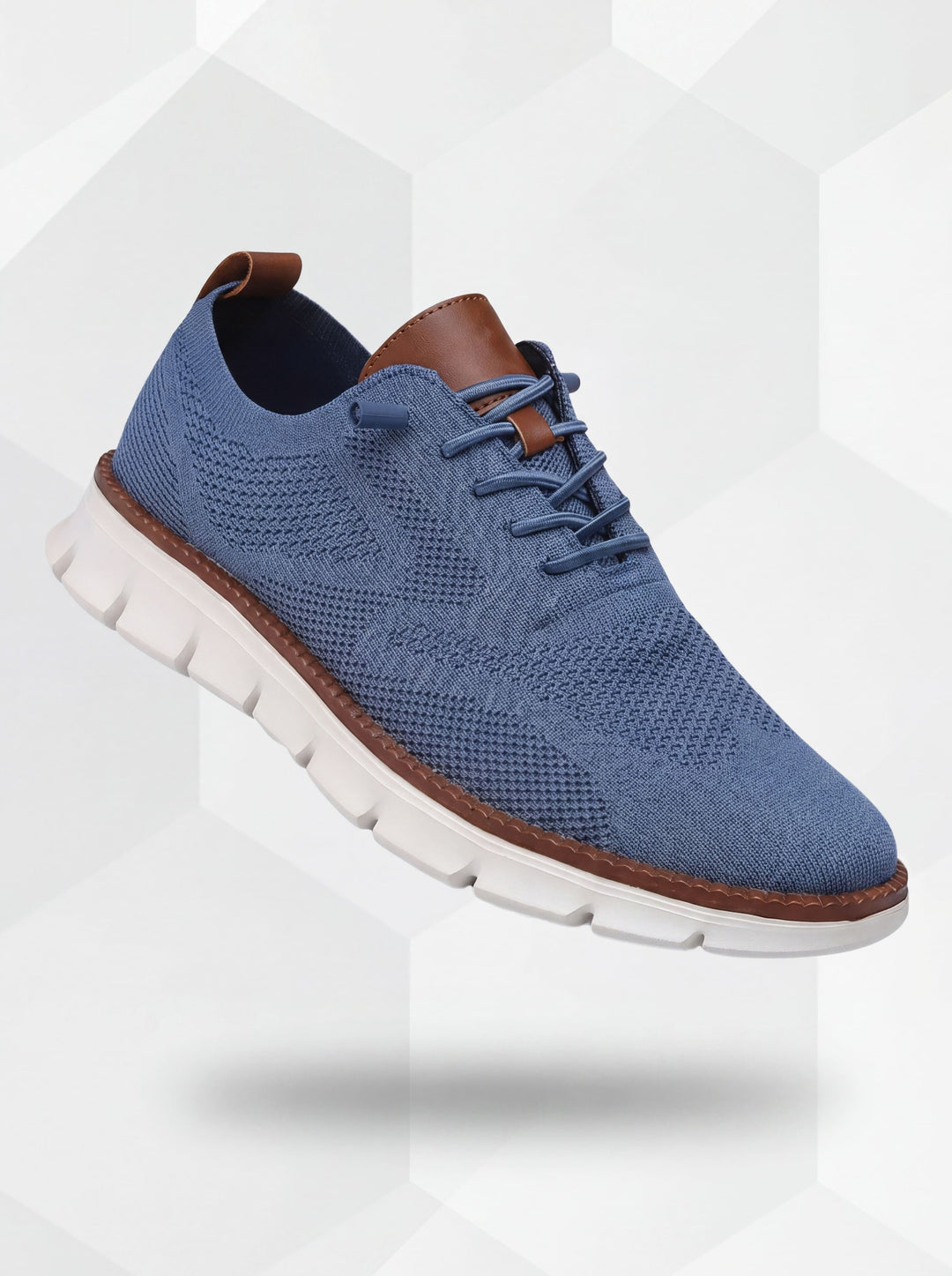 Zapatos Transpirables Ultracomfort: Blue-White