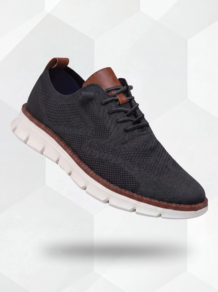 Zapatos Transpirables Ultracomfort: Black-White