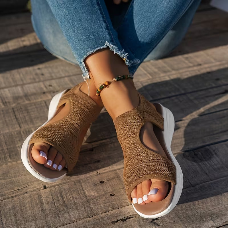 Liora™ Cloud-Knit Orthopedic Sandals