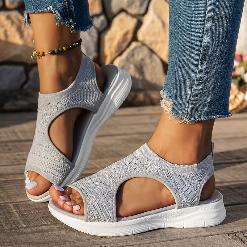 Liora™ Cloud-Knit Orthopedic Sandals